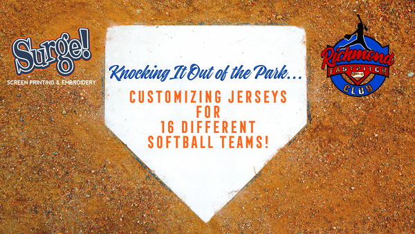 Knocking It Out of the Park: Customizing Jerseys for 16 Different Softball Teams!