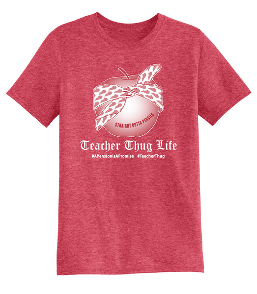 Thug Life Teacher T-shirt