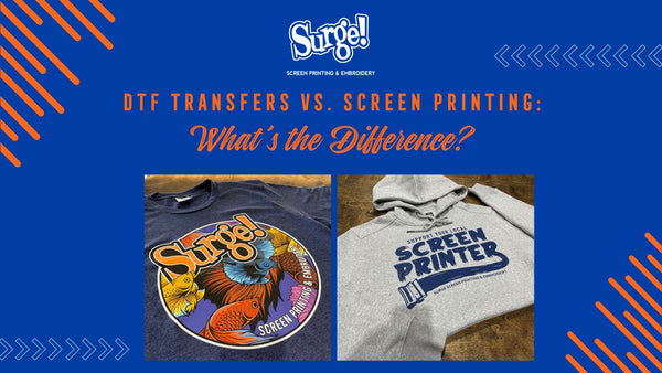 DTF Transfers vs. Screen Printing: Choosing the Best Method for Your Needs