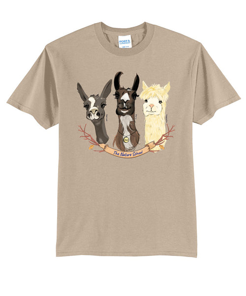 The Nature School Alpaca Tees