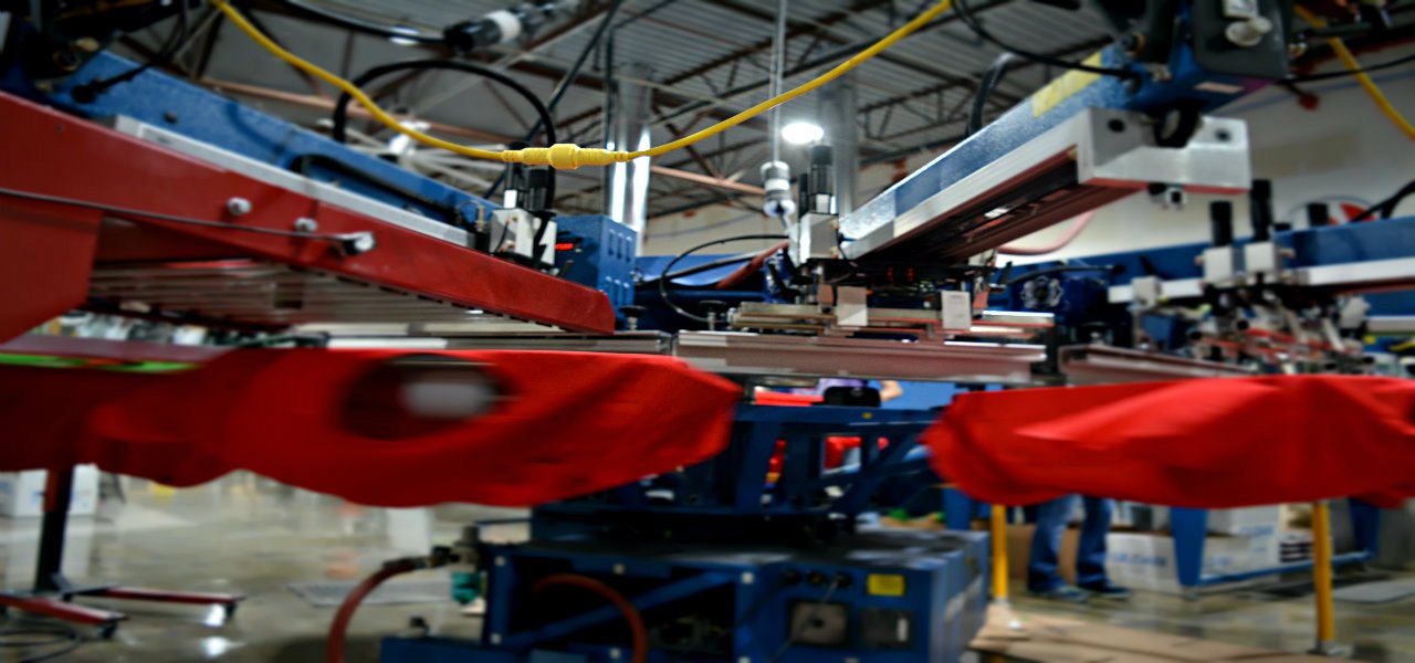 surge screen printing tour our facility